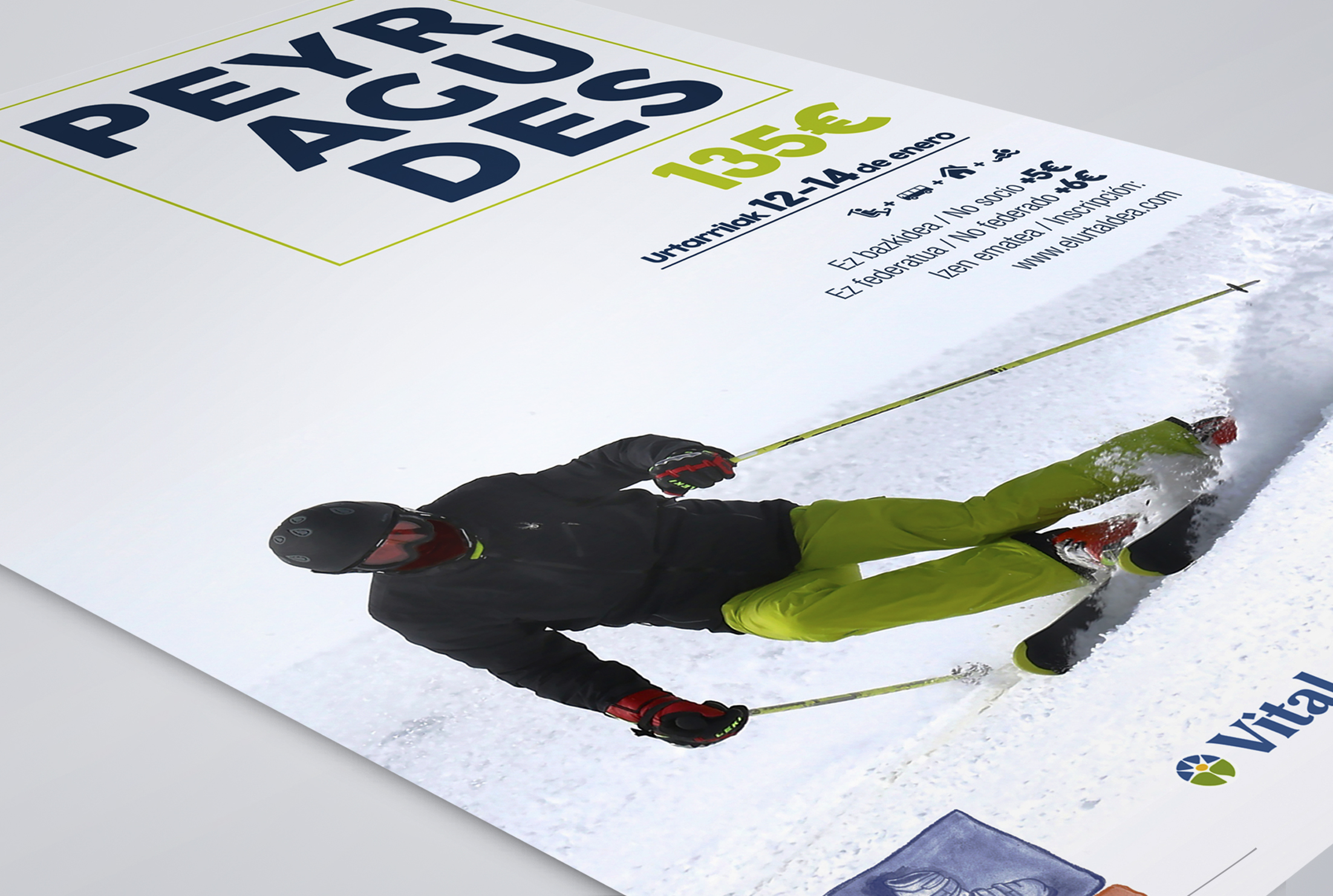 ELUR TALDEA carteles para la temporada de esquí